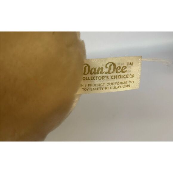 Vintage Dan Dee Teddy Bear in Cream - Picture 6 of 6